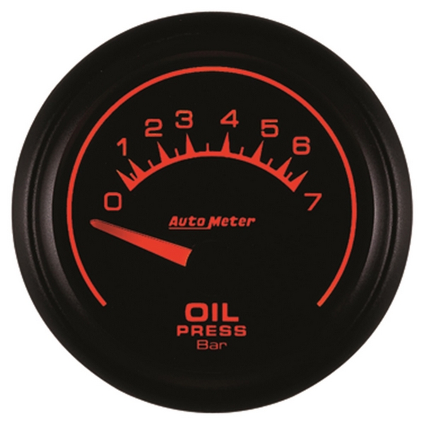 2-1/16" OIL PRESSURE, 0-7 BAR, ES